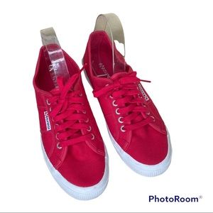 Superga Red 2750 Cotu Classic Tennis Shoes